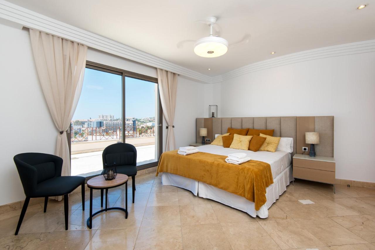 Ph Bellagio: Luxurious And Romantic Duplex Penthouse With Private Pool & Sea Views Бенальмадена Экстерьер фото